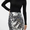 Vmcute Minirock mit hoher Taille