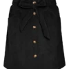 Vmcvilja Kurzer Cordrock-Shorts mit hoher Taille