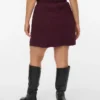 Vmcvilja Kurzer Cordrock-Shorts mit hoher Taille