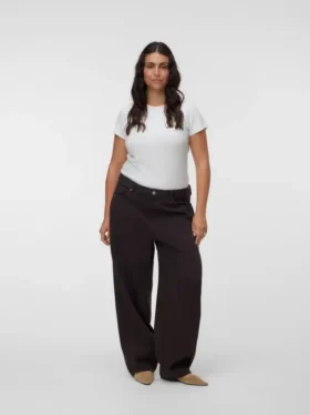 Vmczoe Jeans mit mittlerer Leibhöhe und Barrel-Fit