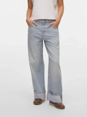 Vmdarcy Jeans mit mittlerer Leibhöhe und weitem Bein