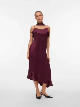 Vmdiana Midi-Kleid