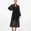 Vmeda Midi-Kleid