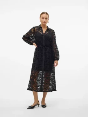 Vmeda Midi-Kleid