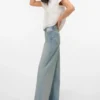 Vmelina Super High Rise Wide Leg Fit Jeans