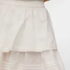 Vmelix kurzer Rock mit hoher Taille als Shorts