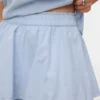 Vmelix kurzer Rock mit hoher Taille als Shorts
