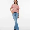 Vmella Jeans mit mittlerer Leibhöhe und Bootcut-Passform