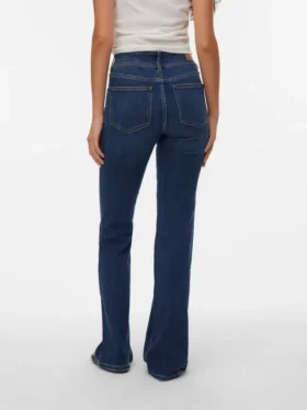 Vmella Jeans mit mittlerer Leibhöhe und Bootcut-Passform