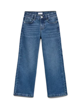 Vmemilie Jeans mit mittlerer Leibhöhe und weitem Bein