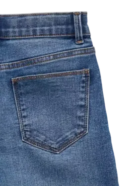Vmemilie Jeans mit mittlerer Leibhöhe und weitem Bein