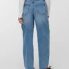 Vmetna High-Rise-Jeans in Barrel-Fit