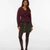 Vmetta High Waist Shorts-Rock