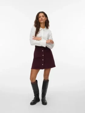 Vmetta High Waist Shorts-Rock