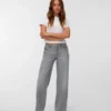 Vmfaye Jeans mit niedriger Leibhöhe und weitem Bein