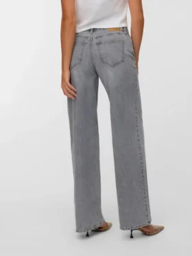 Vmfaye Jeans mit niedriger Leibhöhe und weitem Bein