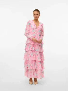 Vmfelicia Langes Kleid