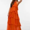 Vmfelicia Langes Kleid