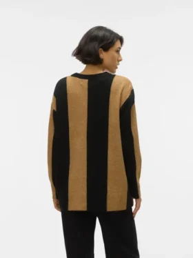 Vmfilucastripe Strickpullover