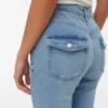 Vmflash Jeans mit mittlerer Leibhöhe und ausgestelltem Schnitt