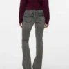 Vmflash Mid Rise Flared Fit Jeans