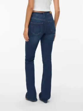 Vmflash Mid Rise Flared Fit Jeans