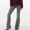 Vmflash Mid Rise Flared Fit Jeans