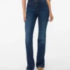 Vmflash Mid Rise Flared Fit Jeans