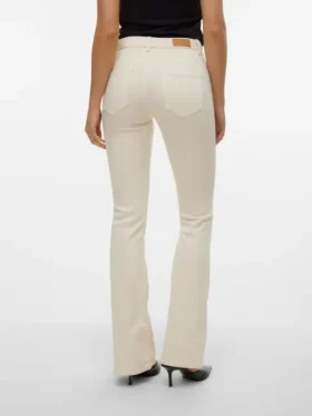 Vmflash Mid-Rise-Jeans mit ausgestelltem Schnitt