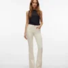 Vmflash Mid-Rise-Jeans mit ausgestelltem Schnitt