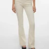 Vmflash Mid-Rise-Jeans mit ausgestelltem Schnitt