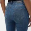 Vmflash Mid-Rise-Jeans mit ausgestelltem Schnitt