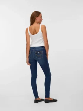 Vmflash Mid Rise Skinny Fit Jeans