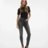 Vmflash Mid Rise Skinny Fit Jeans