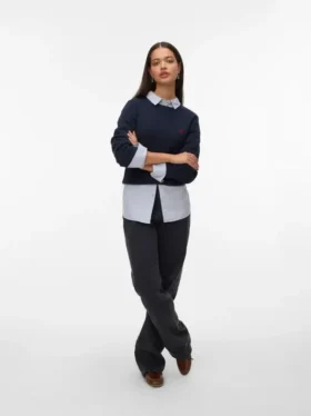 Vmfocornelia Strickpullover