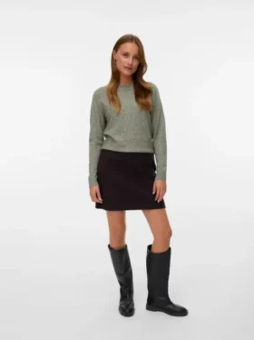 Vmfortuneallison Kurzrock mit hoher Taille