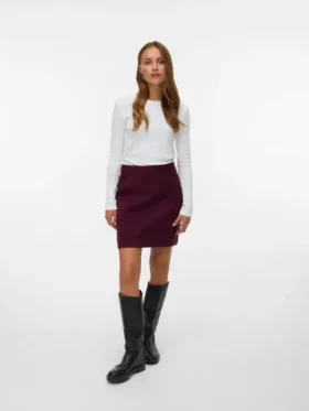 Vmfortuneallison Kurzrock mit hoher Taille