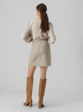 Vmfortuneallison Kurzrock mit hoher Taille
