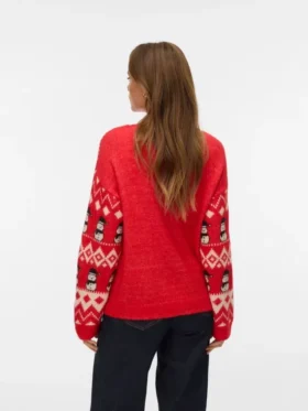 Vmfrostsnowman Strickpullover