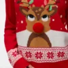 Vmfrostydeer Strickpullover