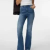 Vmgigi Jeans mit hoher Leibhöhe und ausgestelltem Schnitt