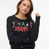 Vmglitter Strickpullover