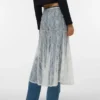 Vmharper Midirock mit hoher Taille