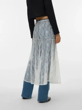 Vmharper Midirock mit hoher Taille