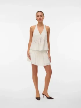 Vmhay High Waist Shorts-Rock