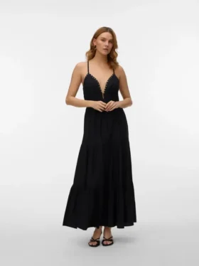 Vmheather Langes Kleid