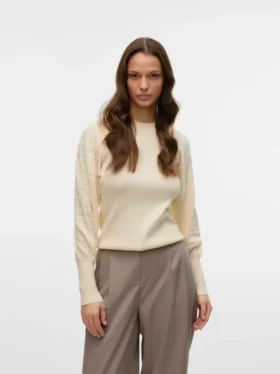 Vmhollypointelle Strickpullover