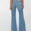 Vmindia High-Rise-Jeans mit ausgestelltem Schnitt