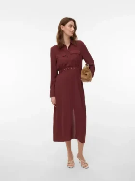 Vmjafran Langes Kleid