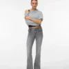 Vmjean Low-Rise-Jeans mit ausgestelltem Schnitt